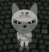 謎の郵便配達ネコ