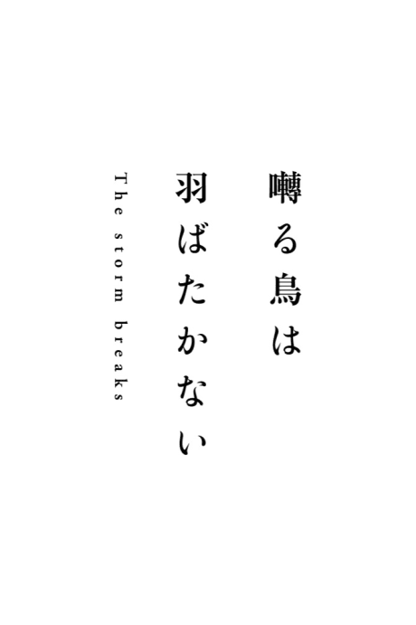 鸣鸟不飞 The storm breaks