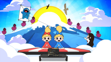 かなかなかぞく　新年のごあいさつ