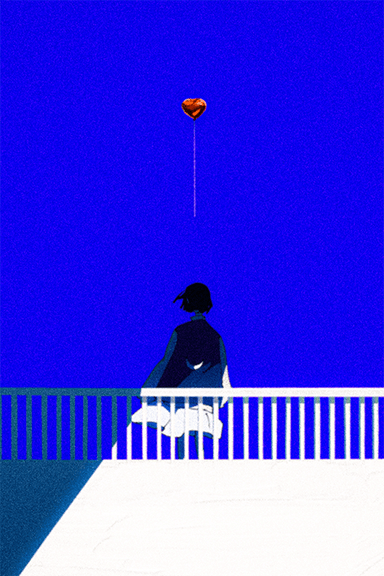 Moonlight at midday