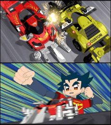 Choro-Q Deck System Q Fighters!